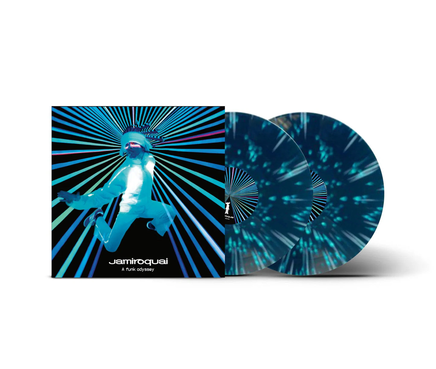 Jamiroquai - A Funk Odyssey (2LP Blue Green Earth Splatter Color)