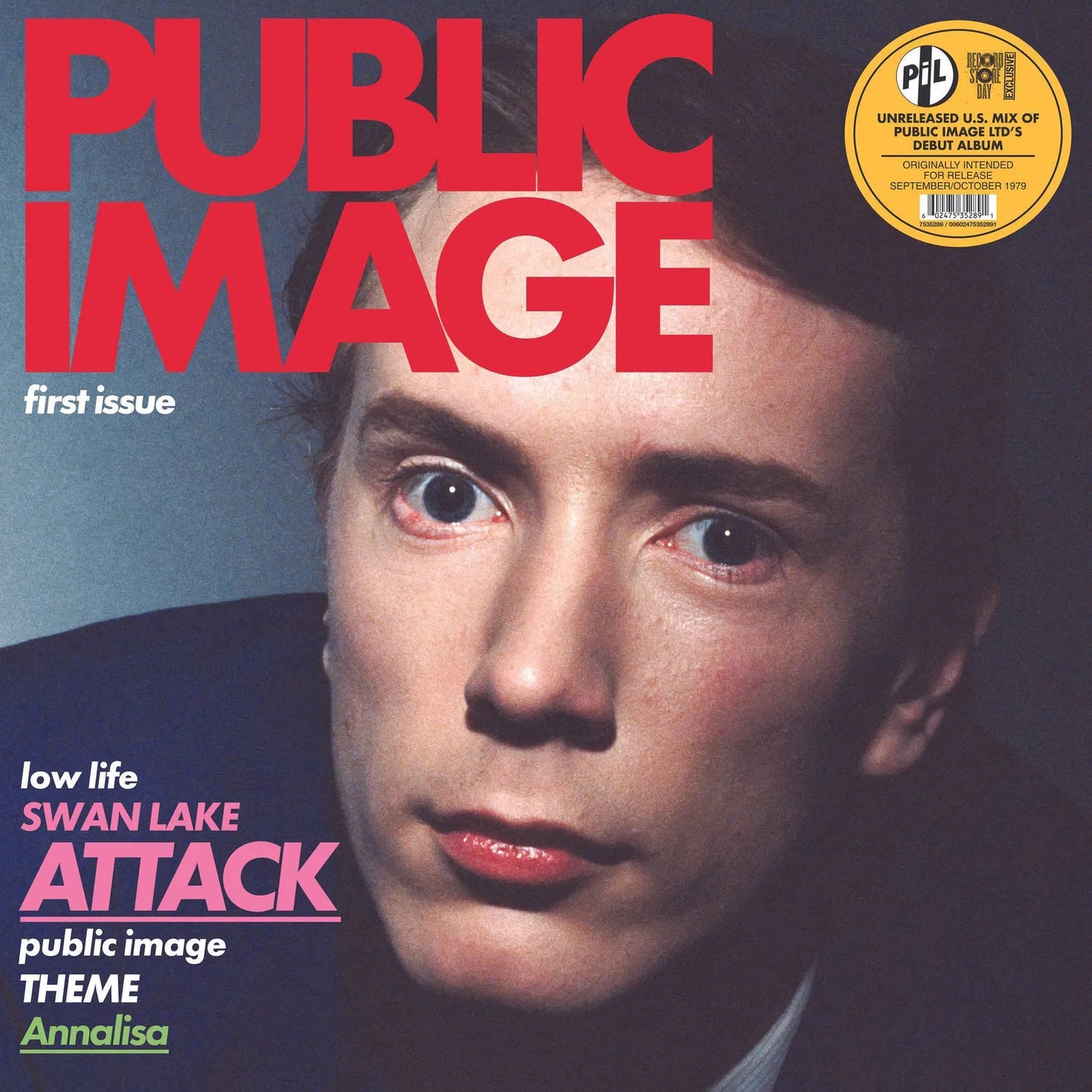 Public Image Limited - First Issue (LP Crystal Clear Color)