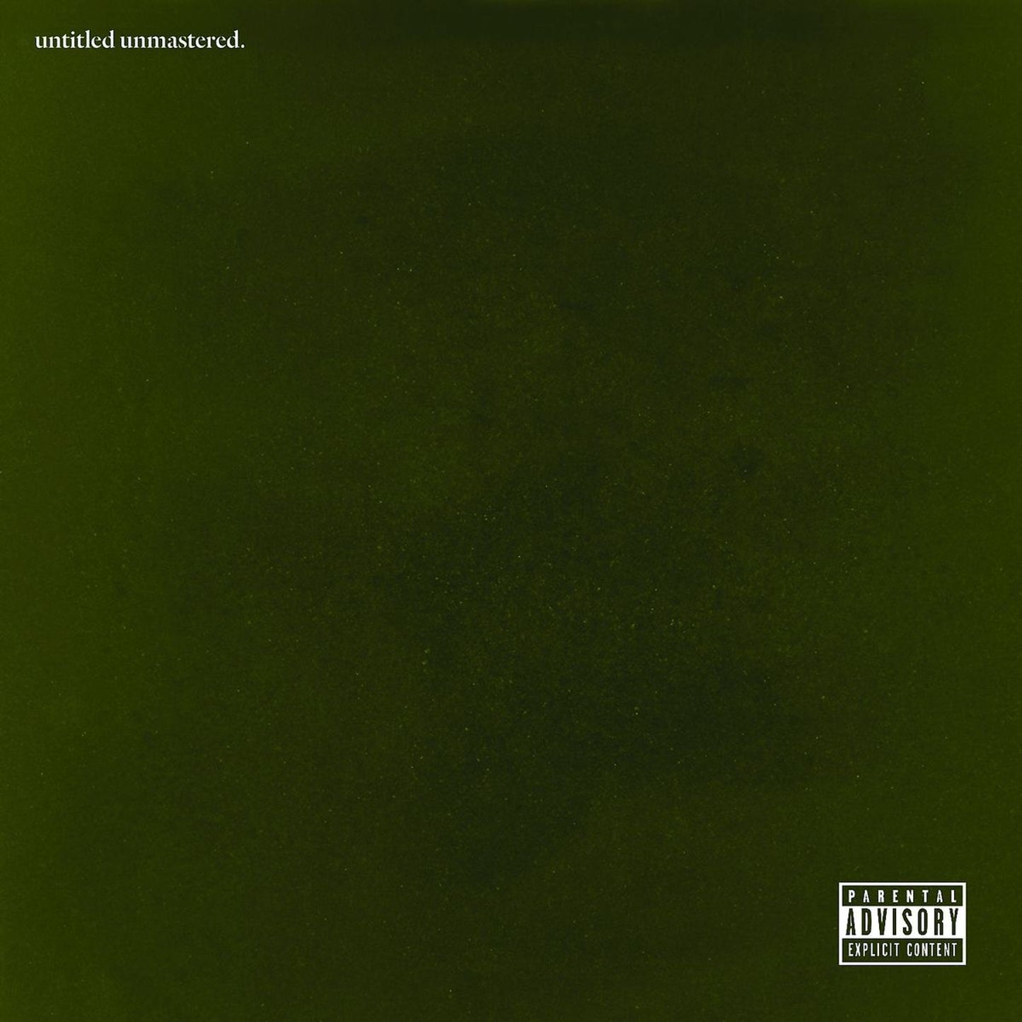 Kendrick Lamar - untitled unmastered. (LP)