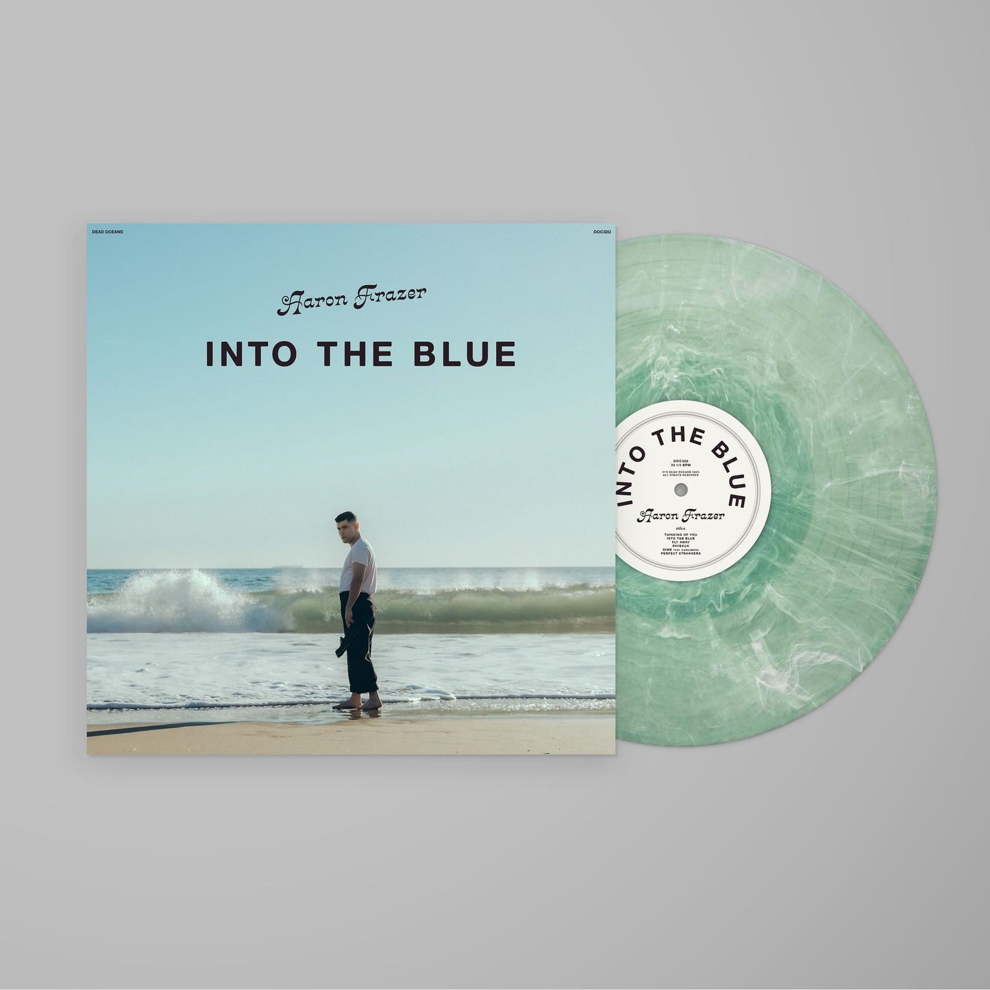 Aaron Frazer - Into the Blue (Frosted Coke Bottle Clear Vinyl LP)