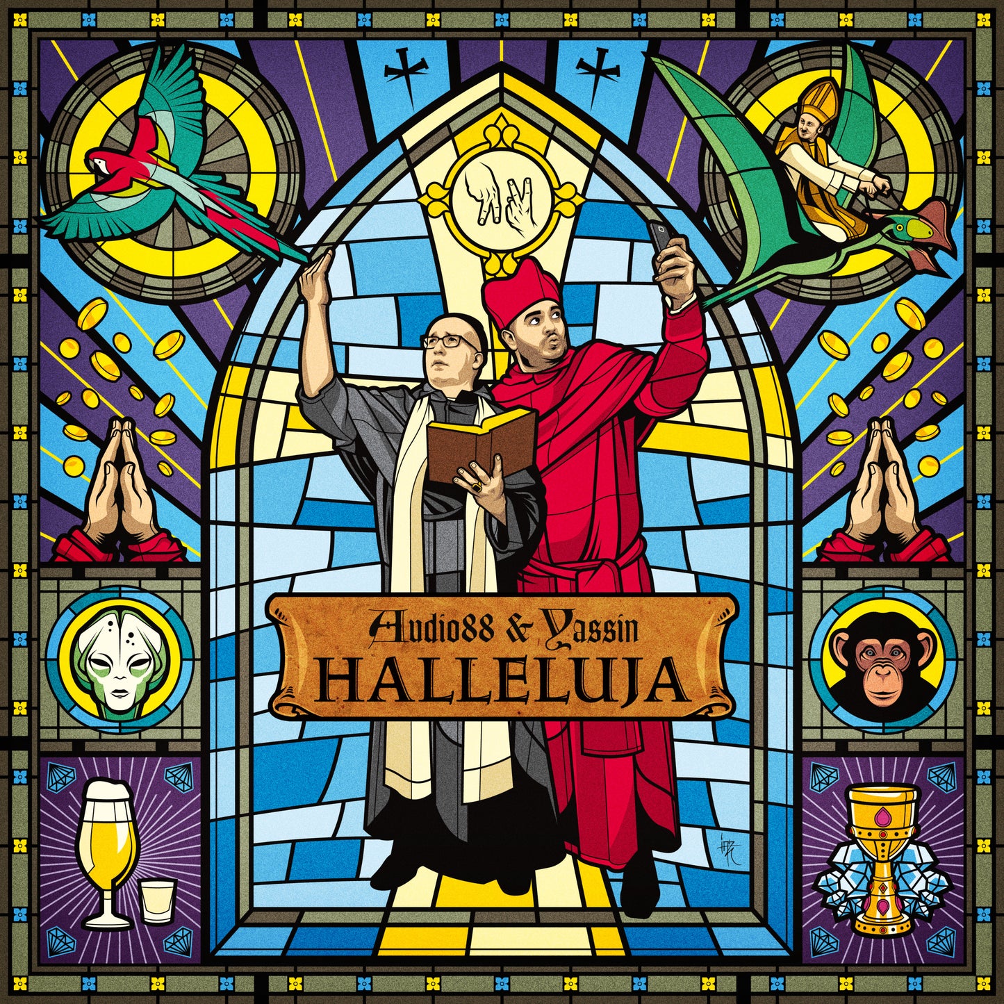 Audio88 & Yassin - Halleluja (LP)