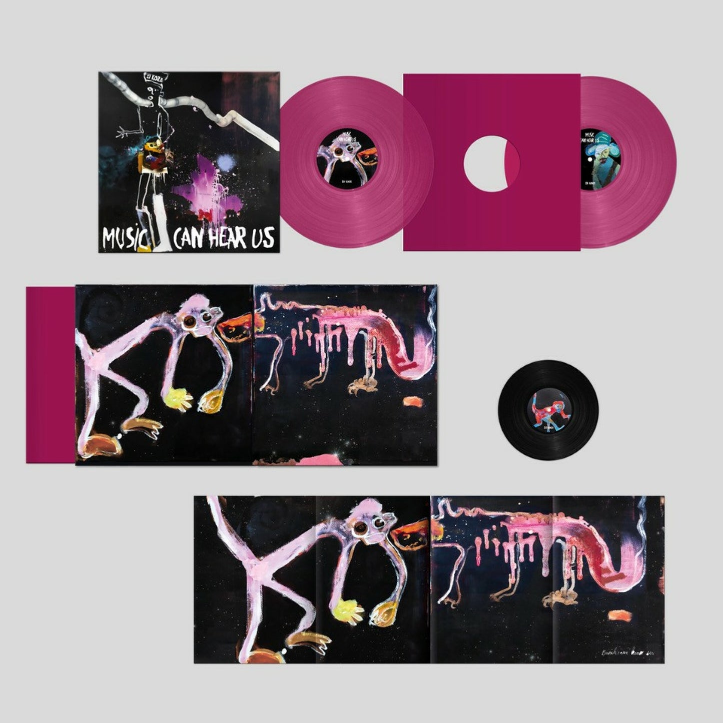 DJ Koze - Music Can Hear Us (Ltd Magenta 2LP+ Bonus 7inch)