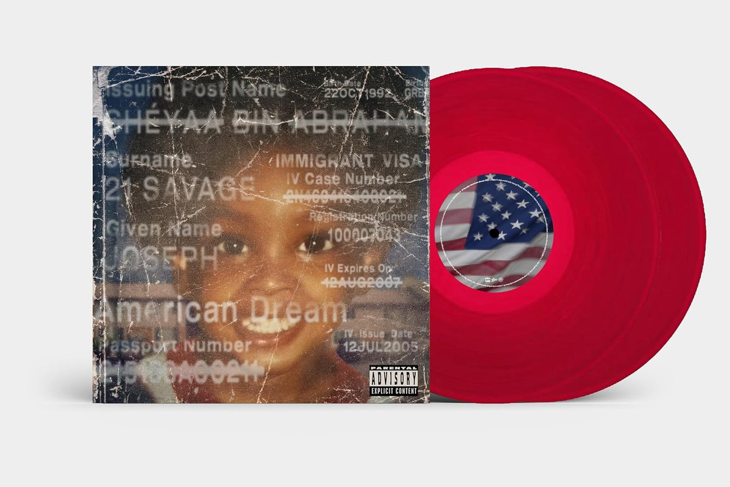 21 Savage - american dream (Translucent Red Vinyl)