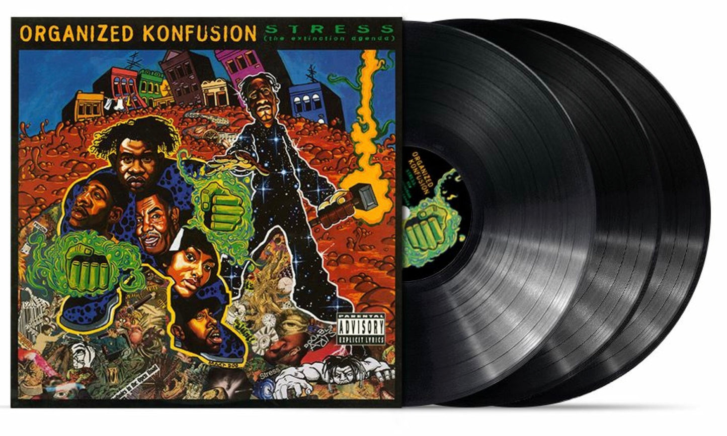 Organized Konfusion - Stress: The Extinction Agenda (Deluxe Edition 3LP)