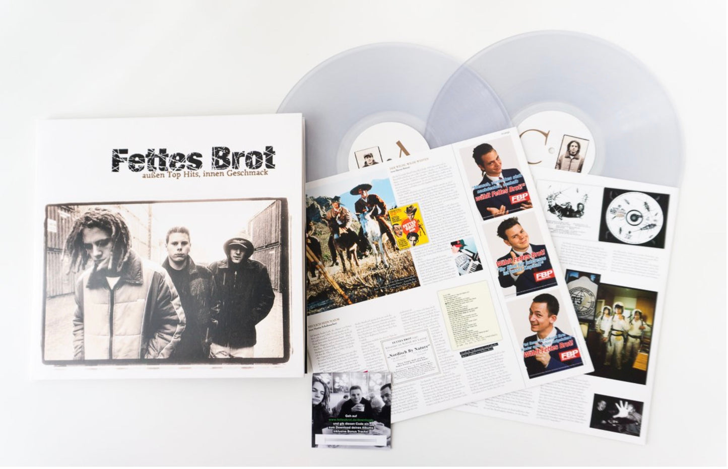 Fettes Brot - Außen Top Hits, Innen Geschmack (Transparent 2LP)