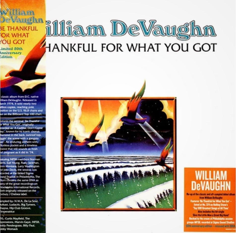 William DeVaughn - Be Thankful For What You Got (50th Anniversary)