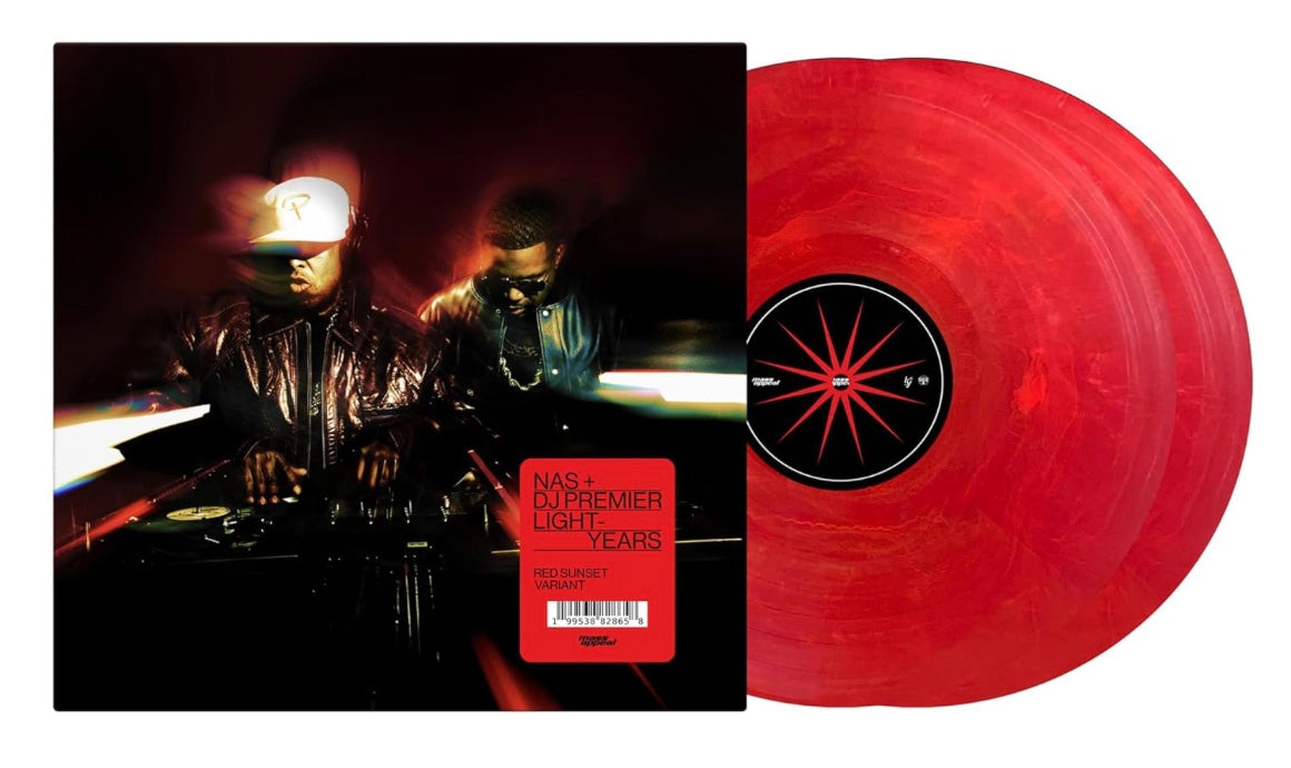 Nas & DJ Premier - Light-Years (2LP Limited Red Colored Vinyl)