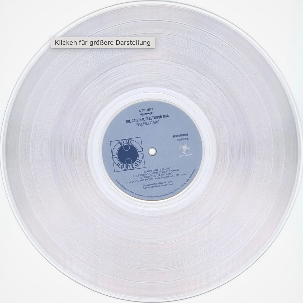 Fleetwood Mac - The Original Fleetwood Mac (2LP Clear Bio RSD Vinyl)