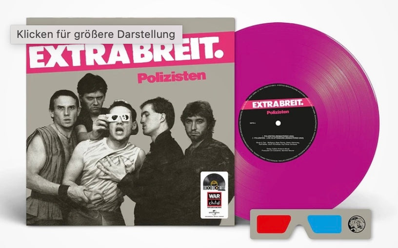 Extrabreit - Polizisten (10" Neon pink RSD Vinyl RSD)