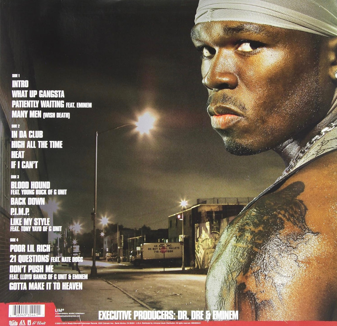 50 Cent - Get Rich Or Die Tryin (2LP Black Vinyl)