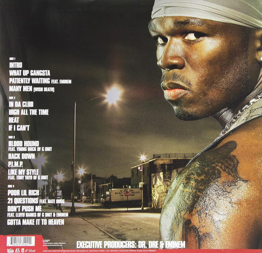 50 Cent - Get Rich Or Die Tryin (2LP Black Vinyl)