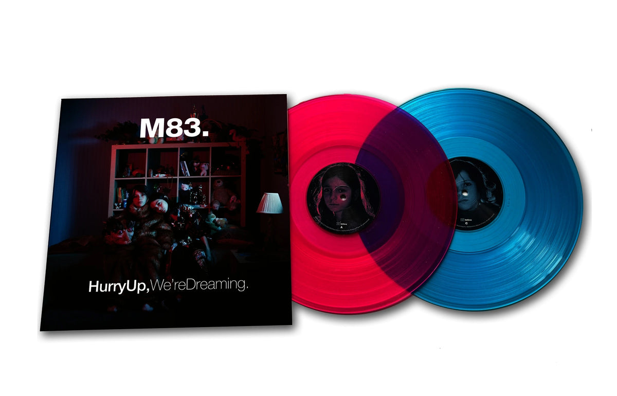 M83 - HURRY UP, WE'RE DREAMING (2LP Clear Pink&Blue Vinyl)