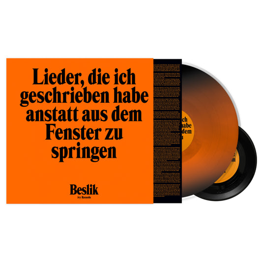 Beslik - Lieder, die ich geschrieben habe anstatt aus dem Fenster zu springen (Lenticular Vinyl + 7")