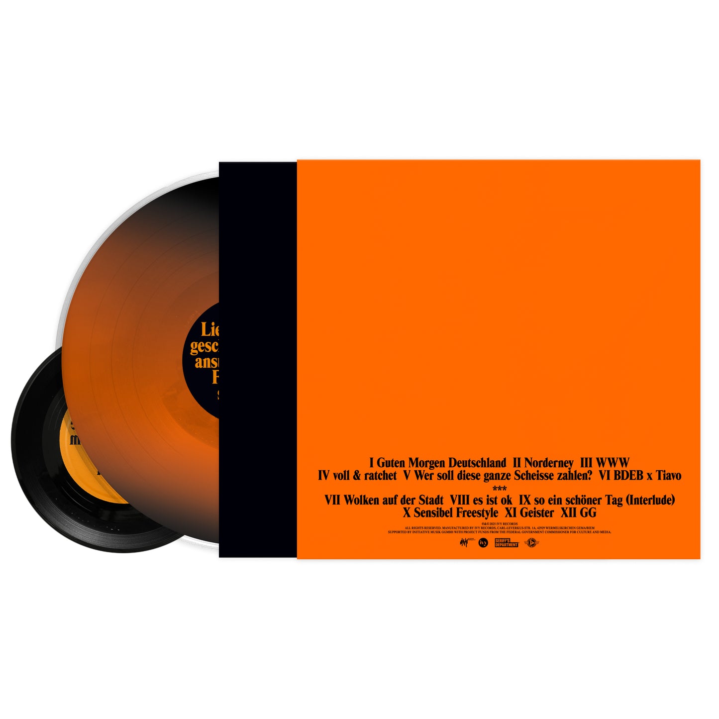 Beslik - Lieder, die ich geschrieben habe anstatt aus dem Fenster zu springen (Lenticular Vinyl + 7")