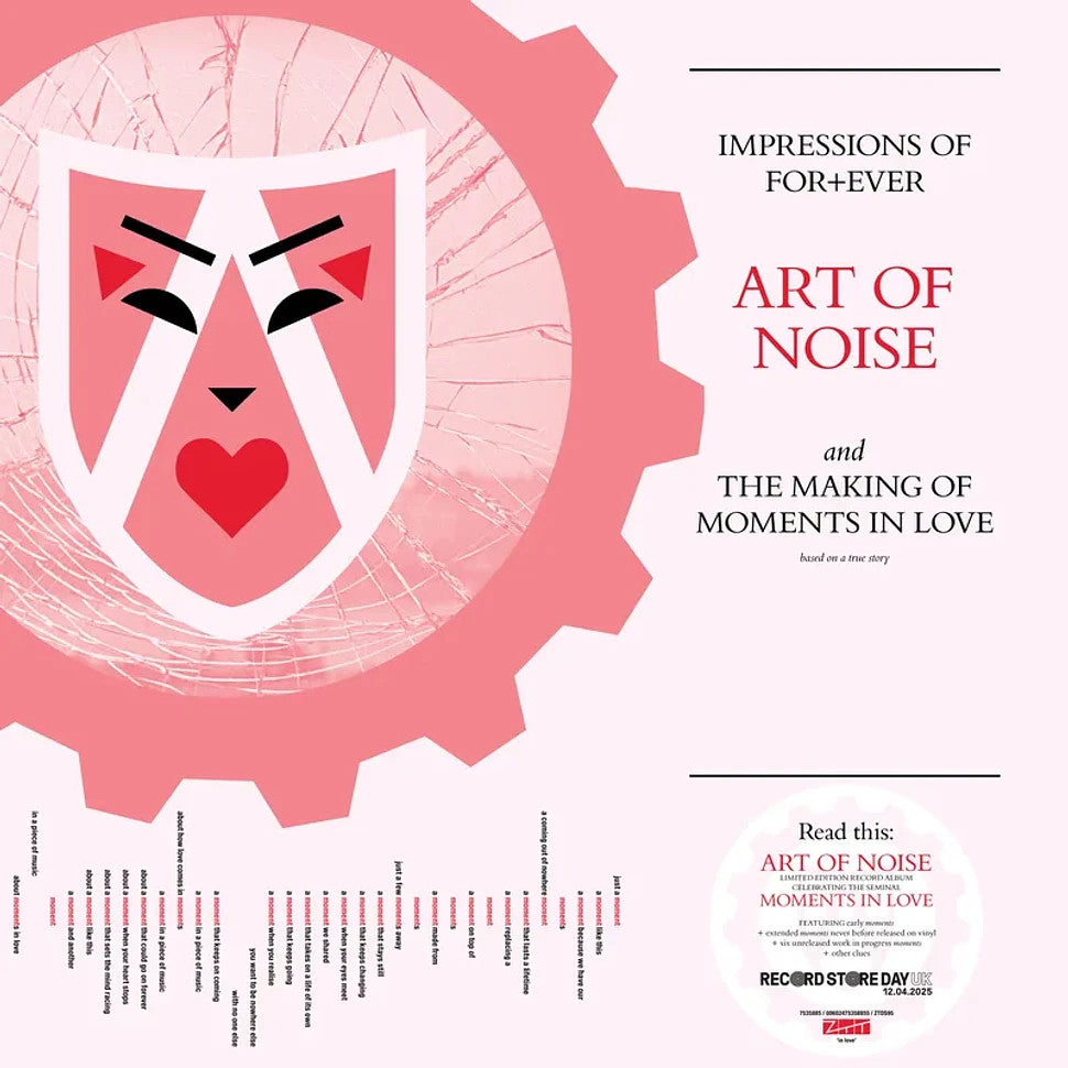 The Art Of Noise - Impressions Of For+Ever and The Making Of Moments In Love (LP Red Color)