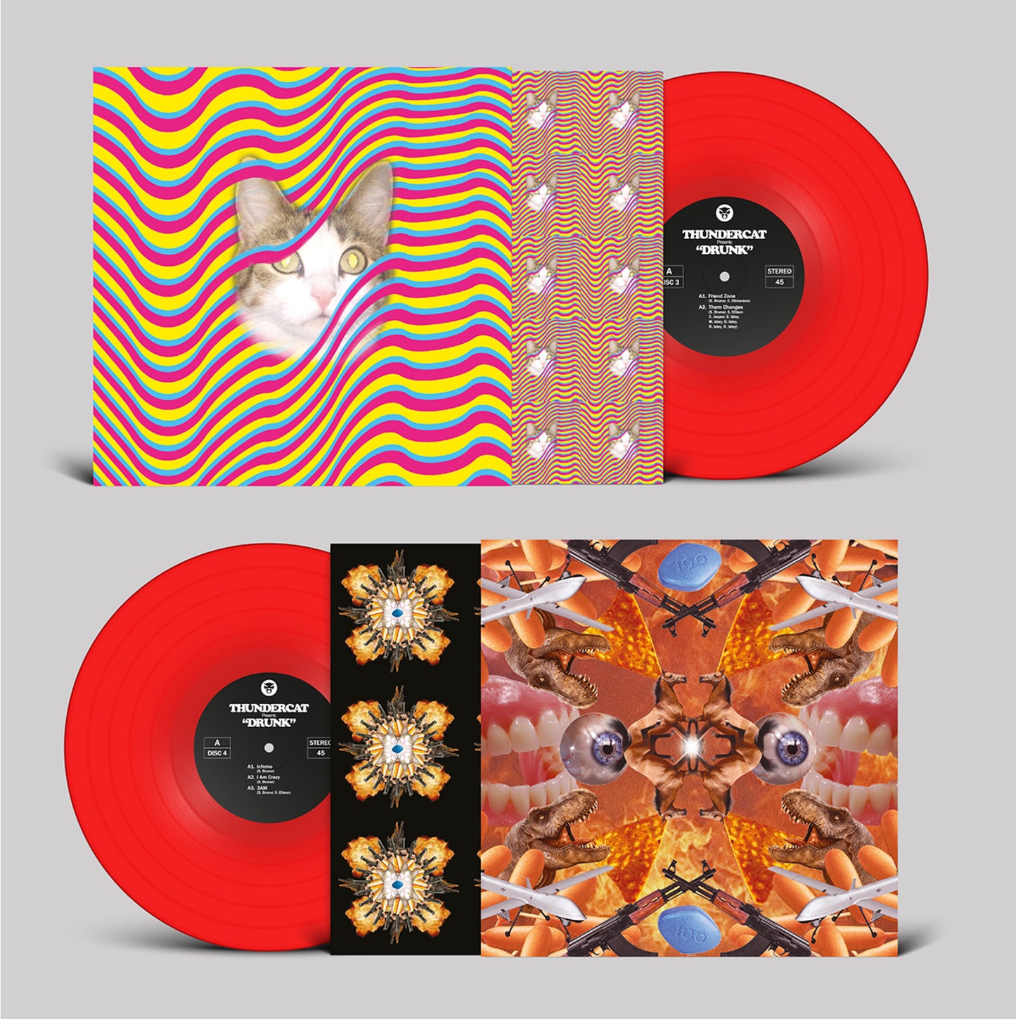 Thundercat - Drunk (4x10inch Red Vinyl LP Box Set)