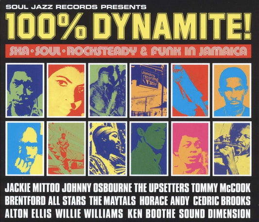 Various - 100% Dynamite!-Ska, Soul, Rocksteady & Funk In Jamaica (2LP)