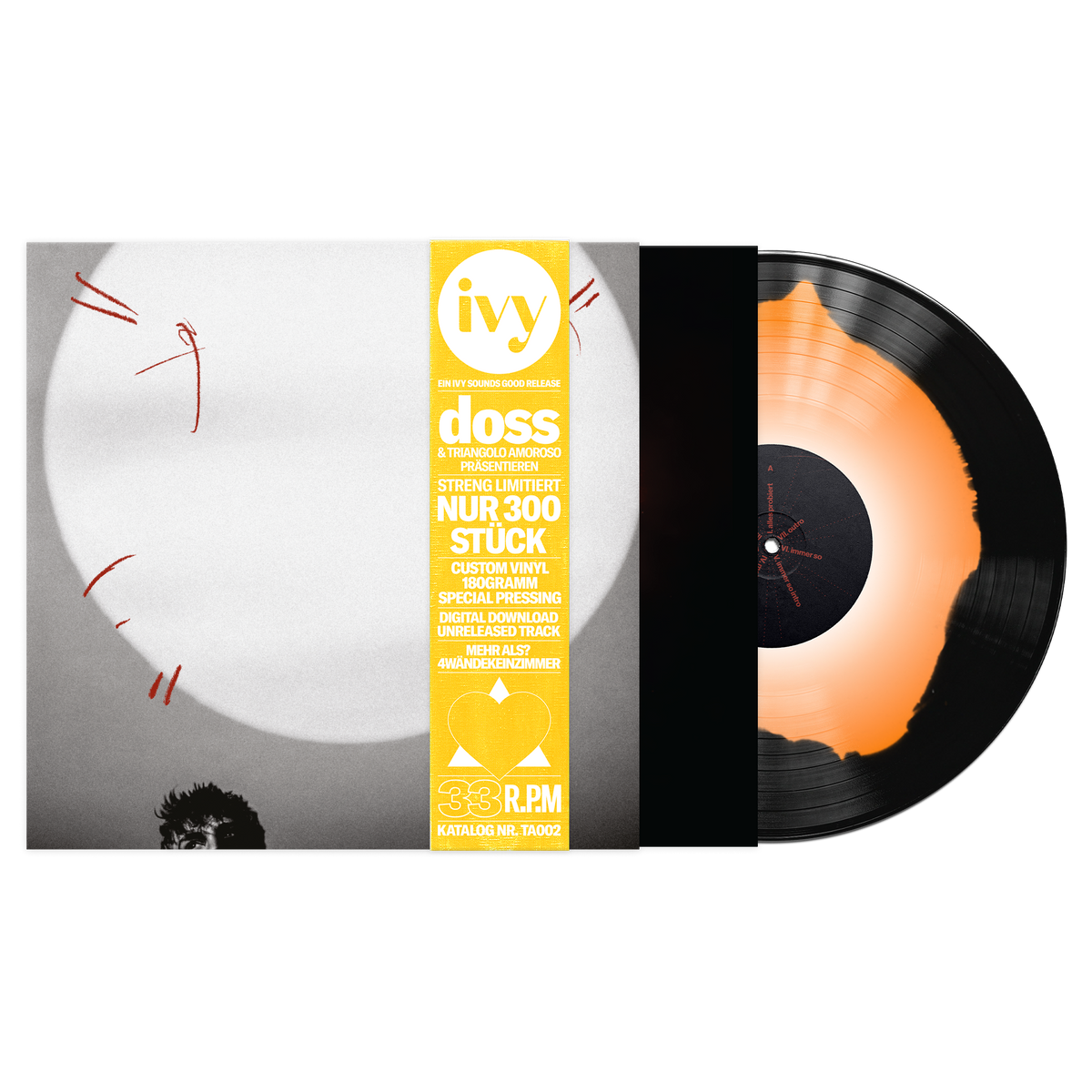 doss - mehr als / 4WändeKeinZimmer (LP Layered Colored Vinyl)