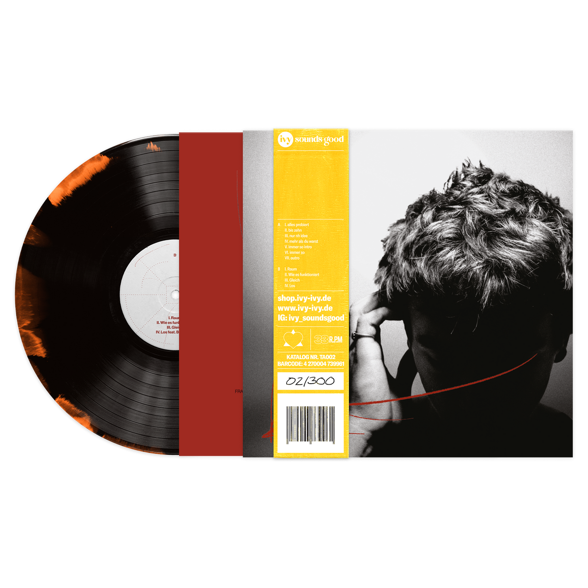 doss - mehr als / 4WändeKeinZimmer (LP Layered Colored Vinyl)