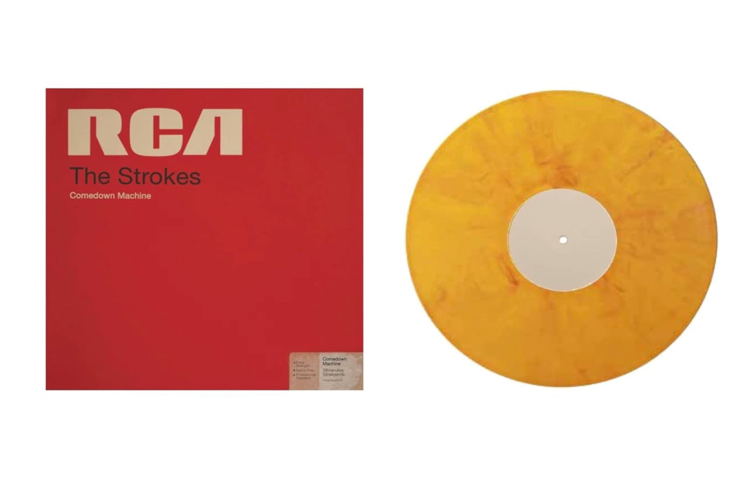 The Strokes - Comedown Machine (LTD Edition Yellow & Red Marbled LP)