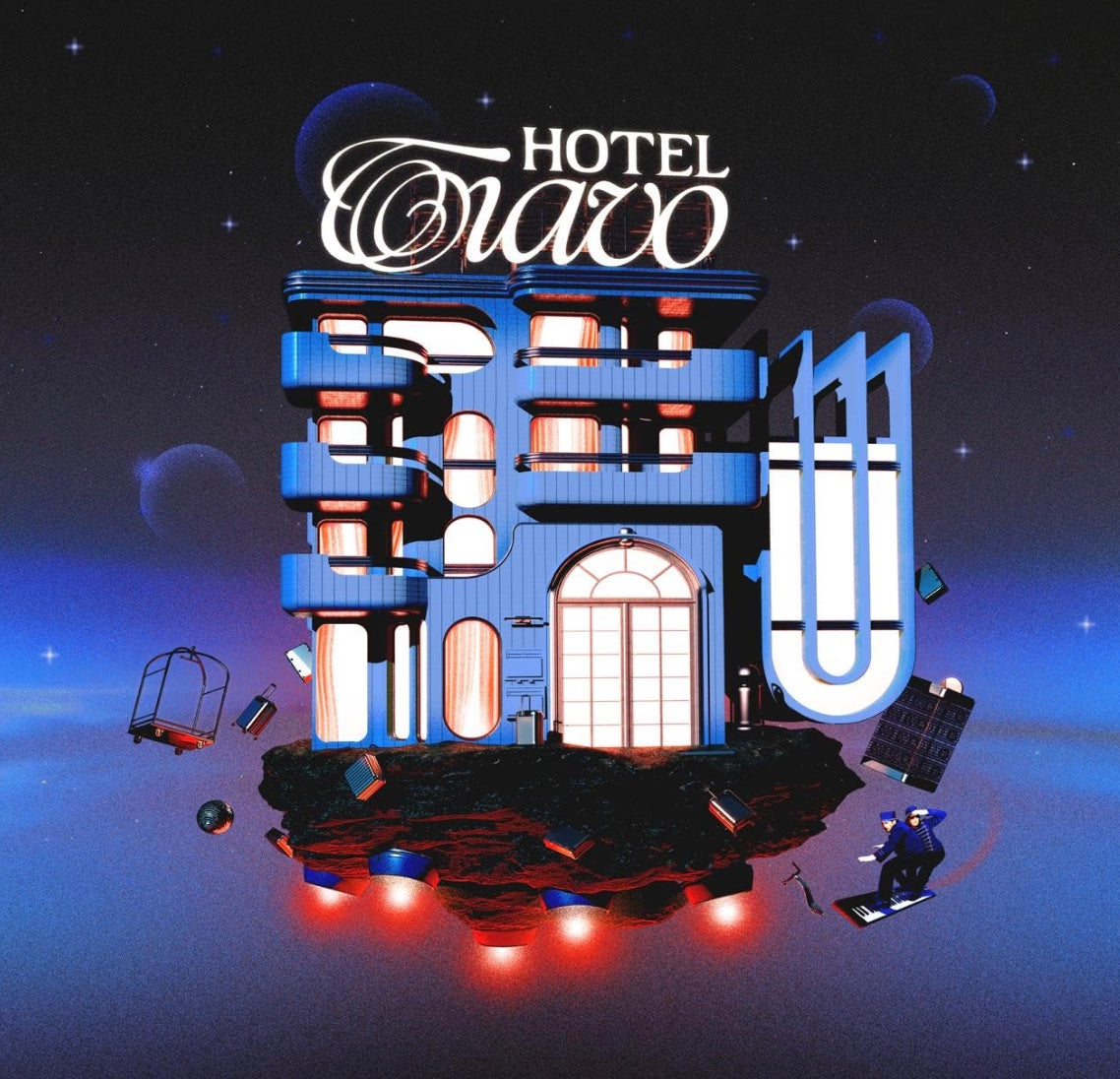 Tiavo - Hotel Tiavo (2LP Ltd. Red Coloured Vinyl)