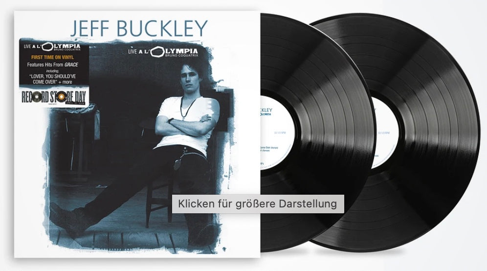 Jeff Buckley - Live A L'Olympia (2LP Black RSD Vinyl)