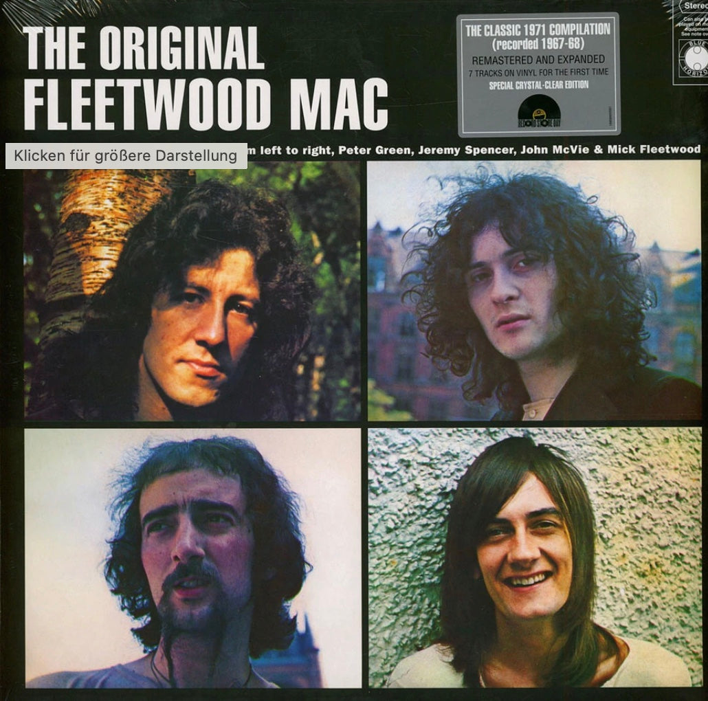 Fleetwood Mac - The Original Fleetwood Mac (2LP Clear Bio RSD Vinyl)
