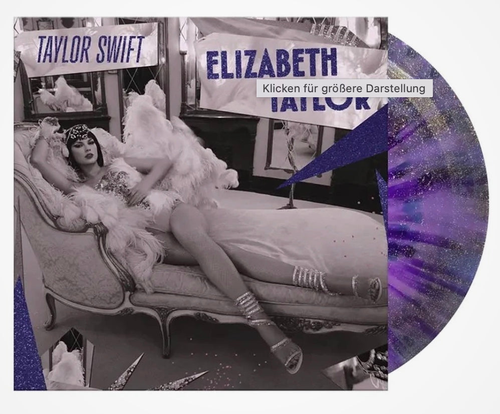 Taylor Swift - Elizabeth Taylor (7'' Single Cry My Eyes Violet Glitter Vinyl RSD)