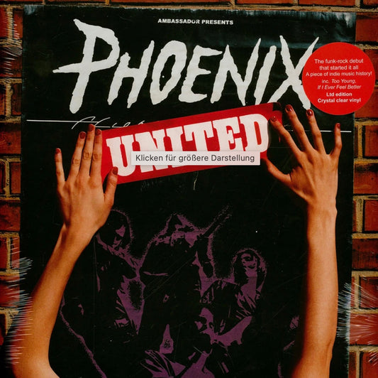 Phoenix - United (LP Crystal Clear RSD Vinyl)