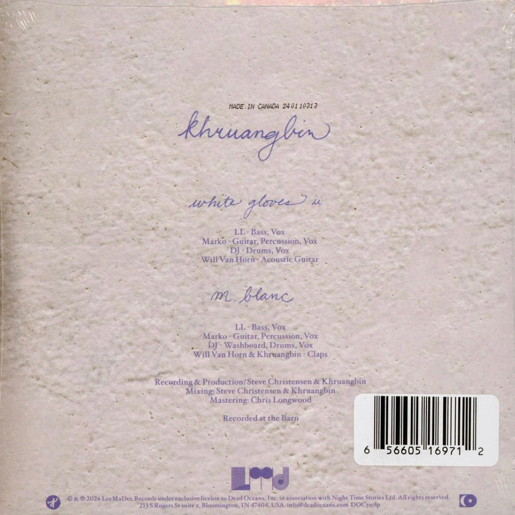 KHRUANGBIN - WHITE GLOVES II / M. BLANC (7" RSD Vinyl)