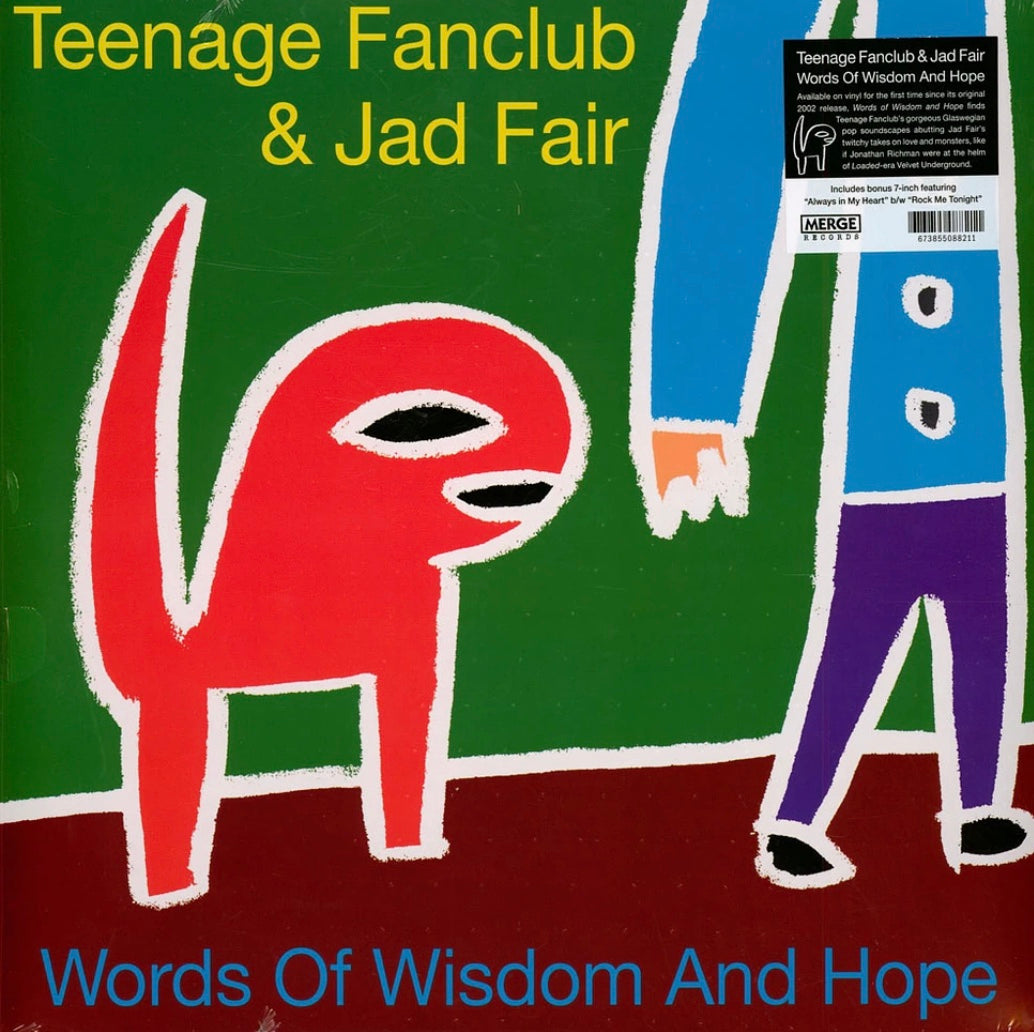 Teenage Fanclub & Jad Fair - Words Of Wisdom And Hope (LP RSD Vinyl)