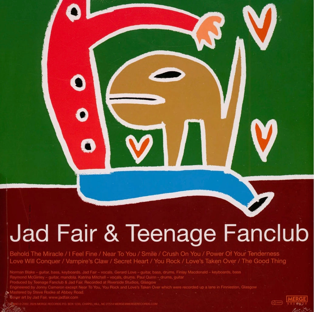 Teenage Fanclub & Jad Fair - Words Of Wisdom And Hope (LP RSD Vinyl)
