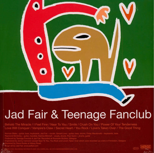 Teenage Fanclub & Jad Fair - Words Of Wisdom And Hope (LP RSD Vinyl)