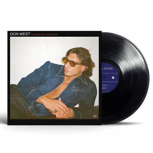 DON WEST - GIVE ME ALL YOUR LOVE (LP Black Vinyl)